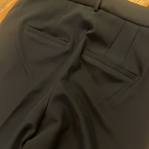 Express Editor Straight Super High-Rise black ankle pant - Picture 5 of 11